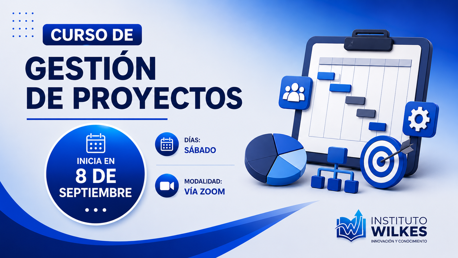 Curso Gestión de proyectos – 08 de Septiembre